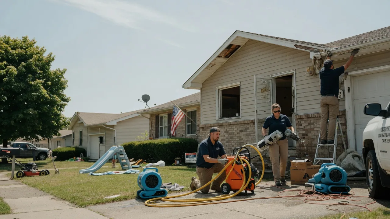 Water Damage Restoration in Springport, MI near me
